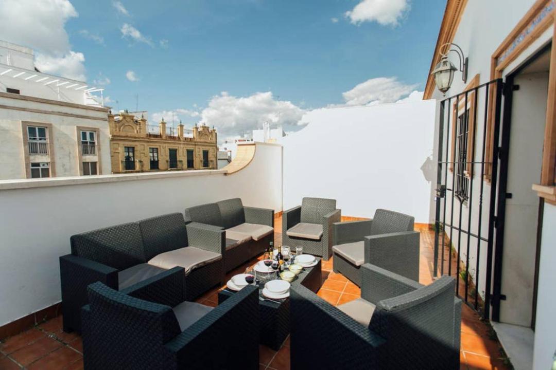 Duplex With Terrace- 5Bd 3Bth- Center Apartment Seville Exterior photo
